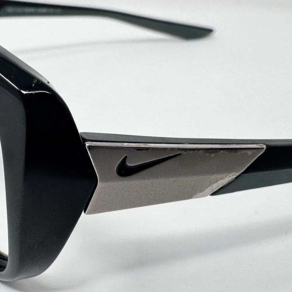 Nike Flex Finesse EV0996 001 Black Sunglass Frames Made in Italy ~56-16-140